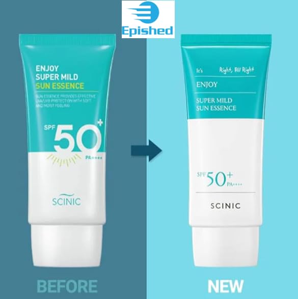 SCINIC Enjoy Super Mild Sun Essence SPF50+ PA++++ 50ml - Image 4