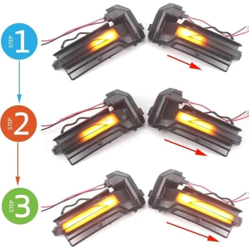 Clignotants de rétroviseurs LED pour les trajets en Audi Q3 - 7