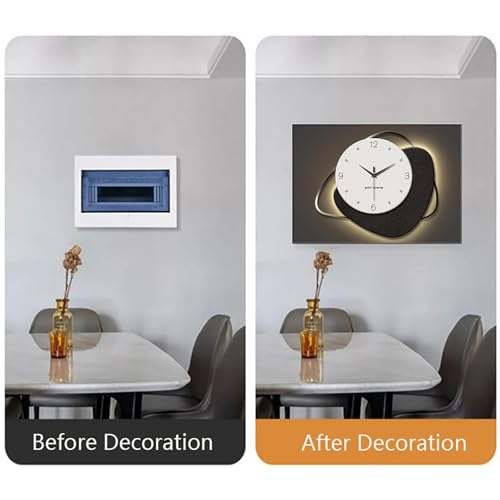 Tableau de distribution caché avec ce couvercle décoratif compteur électrique design - 5