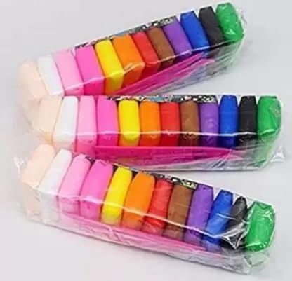 Eclet (Pack of 12) Air Dry Clay, Colorful Children Soft Clay, Creative Art Crafts, Gifts for Kids-Multi Color. Non-Toxic Modeling Magic Fluffy Foam Bouncing Clay Putty Kit for Kids with Tools .117 (B0CJ7F95J7) Amazon Price History, Amazon Price Tracker
