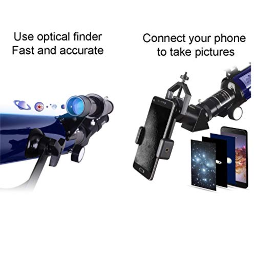 Teleskope für Astronomie Professionelle Stargazing Student Kids Telescope, 45 Grad, voll aufgerichteter Zenith-Spiegel… – Bild 6