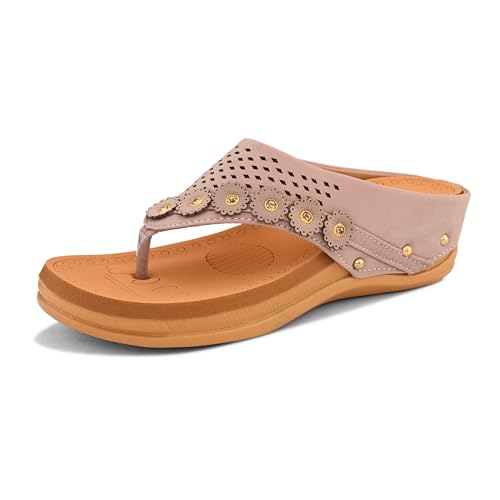 Image of Centrino Women's Sandals | Soft Cushioned Footbed for Extra Comfort | Stylish & Elegant Look for Ladies | Fashionable & Durable Sandal Comfort & Quality (9466)