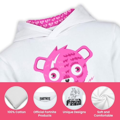 Sweat Fortnite manches longues en coton avec capuche ajustable - 6