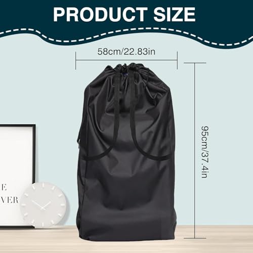 Large Stroller Bag for Airplane, Large Travel Bag for Car Seats, Pushchair Protective Cover with Drawstring and Wide Shoulder Strap, Large Air Travel Storage for Aeroplane, simplicity (XL)