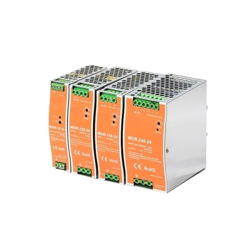 Alimentation de commutation WDR 240W 24V sur rail DIN pour armoire électrique