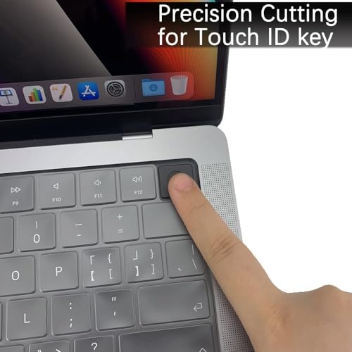 Image of RAYA Premium Keyboard Cover for 2021-2025 Release MacBook Air 13.6 inch [A3240 A3113 A2681 M2 /M3 /M4] & MacBook Air 15.3 inch [A3241 A3114 A2941 M2 /M3 /M4] Keyboard Protector Skin (TPU Clear)