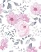 Cohoo Home Floral Wallpaper Floral Contact Paper Peel and Stick Wallpaper 17.3×78.7” Smoothing Tool Kit Wllpaper
