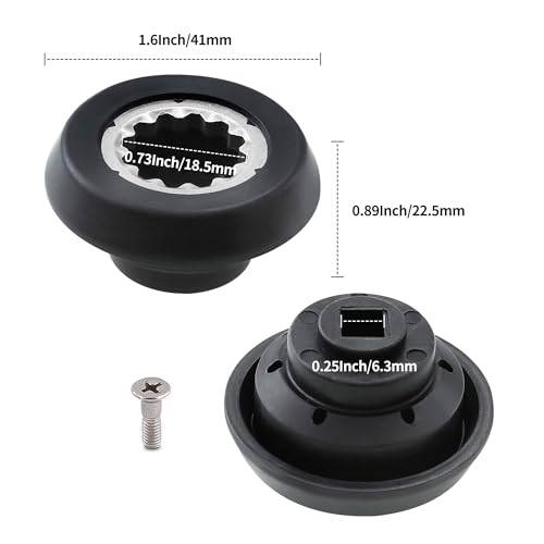 Kit de 2 Piezas de Eje de Transmisión para Licuadora miniatura 3