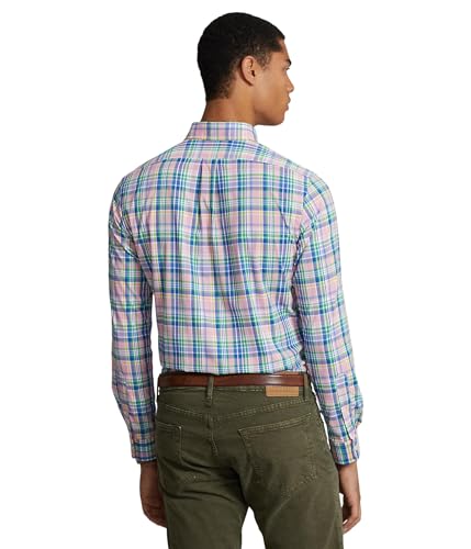 Image of POLO RALPH LAUREN Classic Fit Plaid Oxford Shirt
