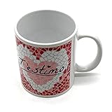 PLUS HOME Tassa personalitzada amb nom. Regals personalitzats amb nom i text. Tasses amb frases originals.T´ESTIMO