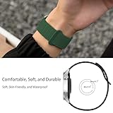 Lamshaw Compatible with Blackview Smart Watch bands, 20mm, 22mm Silicone Sport Strap Watchband Compatible with IOWODO W60, R30 Pro, R50, Compatible with Blackview W60, R30 Pro, R50 Smart Watch (Green - Image 8