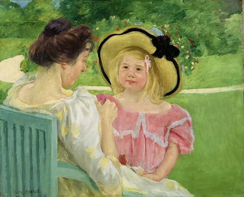 Affiche Poster Impression Tableaux Graffiti Art Mural Mary Cassatt moderne 60x90cm