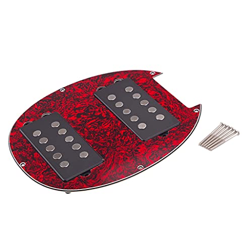 Potentiomètre pré-chargé et pickguard guitare Humbucker pour éliminer les bruits
