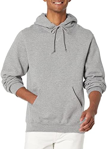 Russell Athletic Men's Dri Power Hooded Pullover Sweatshirt, Oxford, X-Large, grey