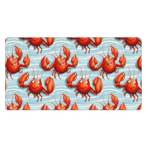 Grand tapis de souris de jeu antidérapant pour stabiliser votre clavier sur le bureau