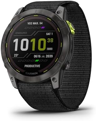 Garmin Enduro™ 2 (MPX) Ultraperformance Watch, Comes with Nylon a...