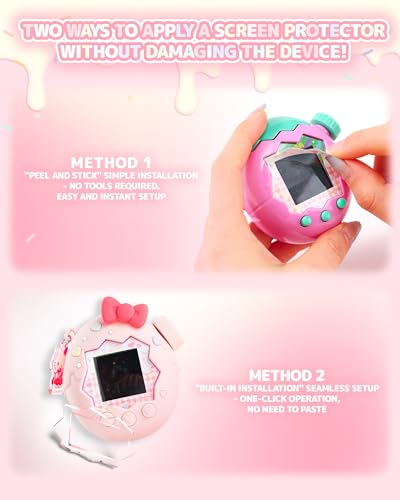 Kuitmor Sweetheart Coque en Silicone Chocolat Compatible avec Tamagotchi Paradise, Coque de Protection Souple avec Motif cœur Bonbon, Peau Anti-Rayures et Antichoc pour Appareil virtuel d'animal de – vue 6