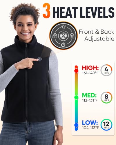15 Zone Heated Vest for Women - image 3