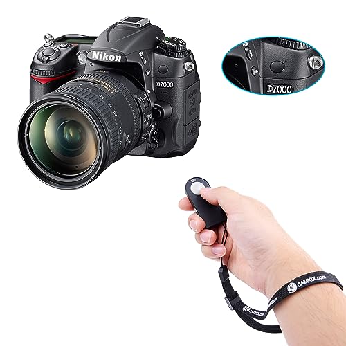 image for CAMKIX Wireless IR Shutter Remote Control - Compatible with Nikon and 