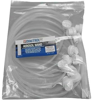DINITROL EXTENSION SPRAY NOZZLE FOR AEROSOL CAN PACK of 10