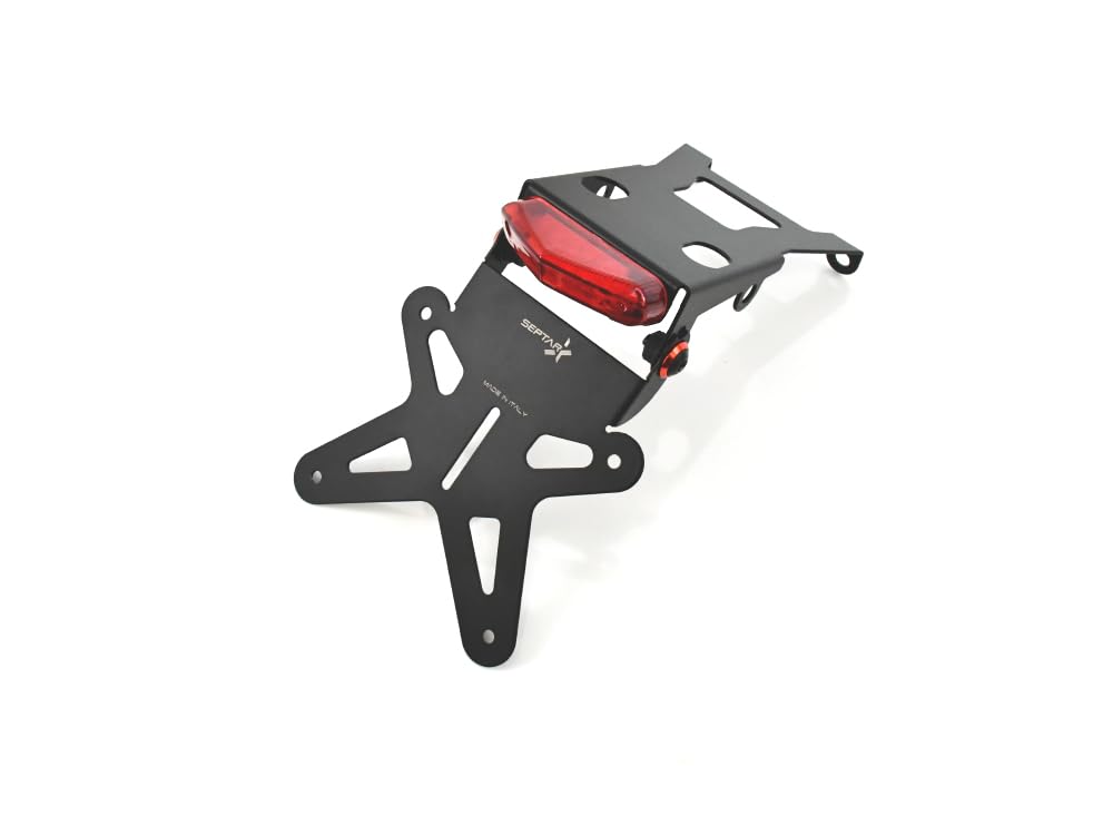 PORTATARGA SPORTIVO REGOLABILE compatibile con BETA MOTARD/ENDURO RR 50 2021-2026 | SEPTAR