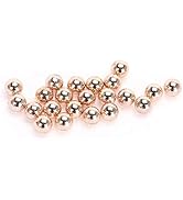 Nail Art Stahlkugeln, ANGGREK 3 Farben 6 Größen Mini Metall Nail Art Kaviar Dekorationen 3D Manik...