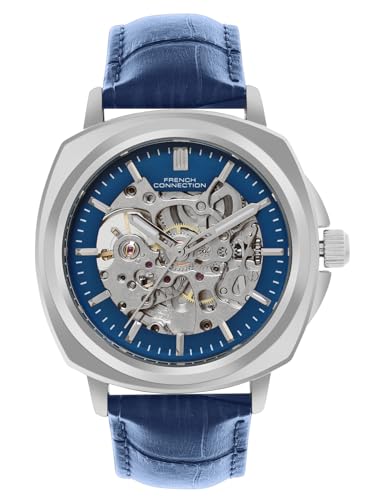 French Connection Analog Blue Dial Mens Leather Watch-Fca07U (B0CY2TKBKN) Amazon Price History, Amazon Price Tracker