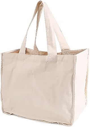 Gestreifte Canvas-Tragetasche Mit Hummer-Motiv - Wiederverwendbare Einkaufstasche