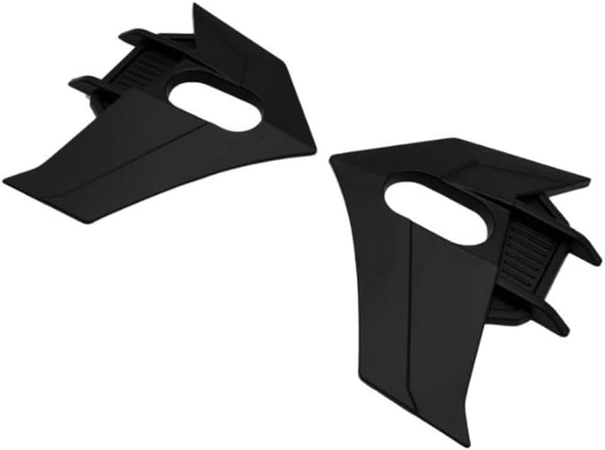 Toworldit Matt Black ABS Exterior Modification Protector Guards Decorative Cover Trim Compatible with Suzuki Jimny 5-Door 2023-2024 (2pcs Tailgate Armor Corner Guards Cowl Cover Trim)