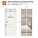 MAGZO Magnetic Screen Door Fit Door Size 36 x 80 Inch, Screen Size 38