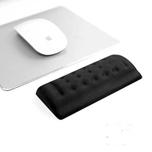 Aelfox Mouse Wrist Rest, Cool Ergonomic Wrist Pad for PC/Gaming/Wireless Mouse in Office, Home Office (Memory Foam, Black) - Thumbnail 3