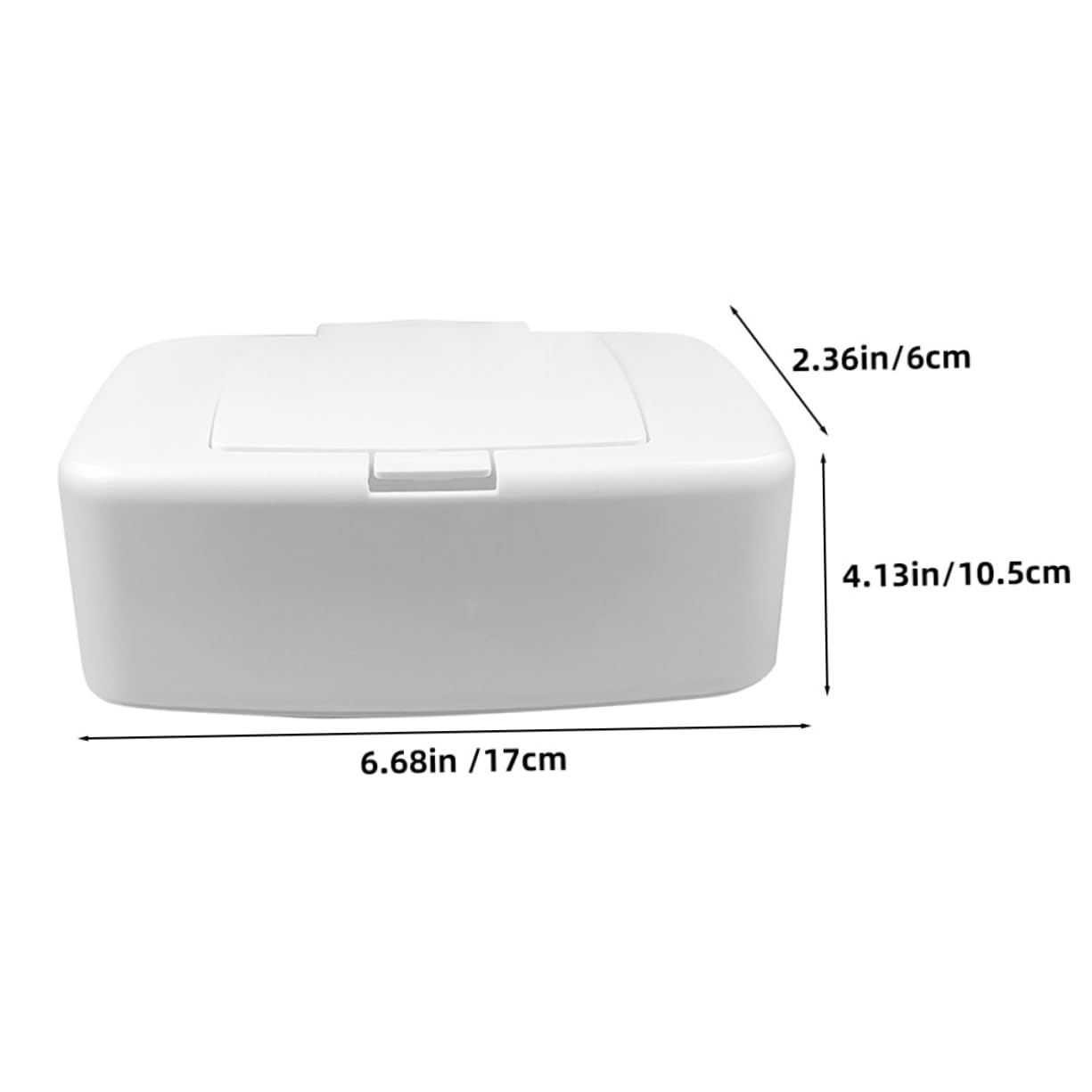 SOLUSTRE 3Pcs Diaper Wipes Dispenser Modern Tissue Box Holder for Organized Storage Sleek Napkin Storage Cases Keeps Wipes Moist and Accessible for Home and Nursery