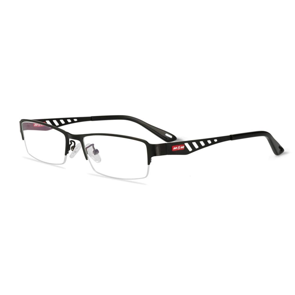 New Herren Smart Lesebrillen photochrome Outdoor-Sonnenbrillen, hochauflösende asphärische Harzlinse UV Schutzvergrößerung +0.25 bis +3.0,Schwarz,+2.5