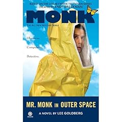 Mr. Monk in Outer Space Audiolibro Por Lee Goldberg arte de portada
