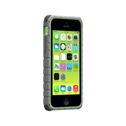 PureGear iPhone 5C GripTek Advanced Impact Protection - Retail Packaging - Gray