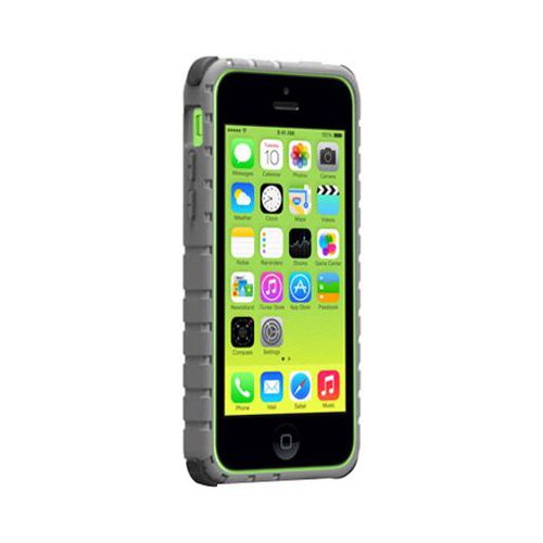 iPhone 5C GripTek Advanced Impact Protection - Retail Packaging - Gray