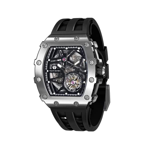 Montre homme automatique TSAR BOMBA l'accessoire tonneau luxe idéal pour le quotidien