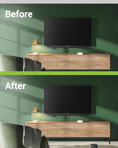 Cache-câbles TV encastrer lot de 2 passe-câble mural placo avec scie cloche - 6