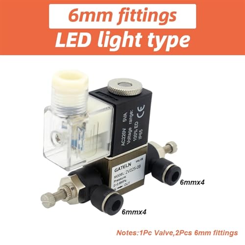 Vanne de régulation pneumatique normalement fermée 2V025-08 1/4 BSPT pour air et eau