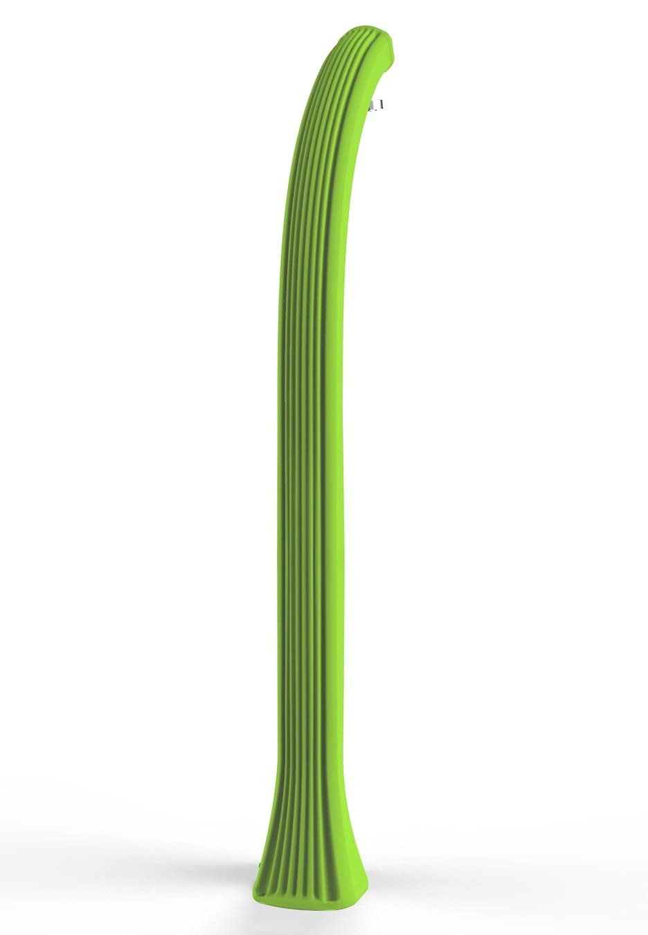 Doccia Solare da Esterno Giardino 35L Miscelatore e Lavapiedi Arkema Happy XL Verde chiaro