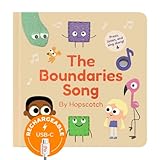 Cali's Books The Boundaries Song by Hopscotch - Feelings Musical Book for Toddlers 1-3 Years Old, Music Books for Kids Emotion, Singing Toy for Children Girls, Baby Sound Toys for Toddler Boys