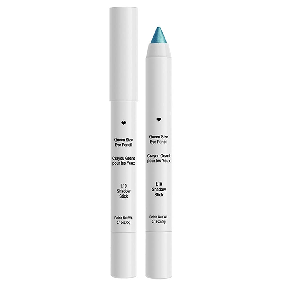 Highlighter Eyeshadow Pencil Eye Brightener Stick Crayon Eyeshadow Eyeliner in 1 with Sharpener,Cream Gradient Eye Shadow Makeup Pencil for Definer Shimmer for Highlighting Inner Corner Glitter