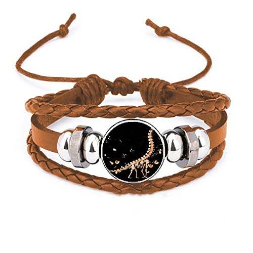 Bracelet en cuir motif dinosaure pour affirmer votre style au quotidien