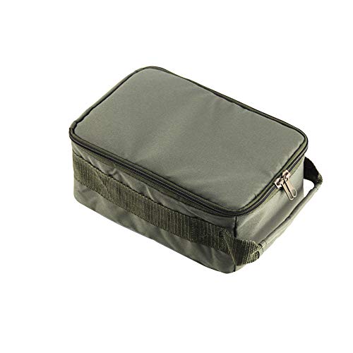 DIYARTS Bolsa de Estuches de Carrete de Pesca, Oxford Equipo de Pesca Portátil Carrete Bolsa de Almacenamiento de Engranajes Bolsa de...