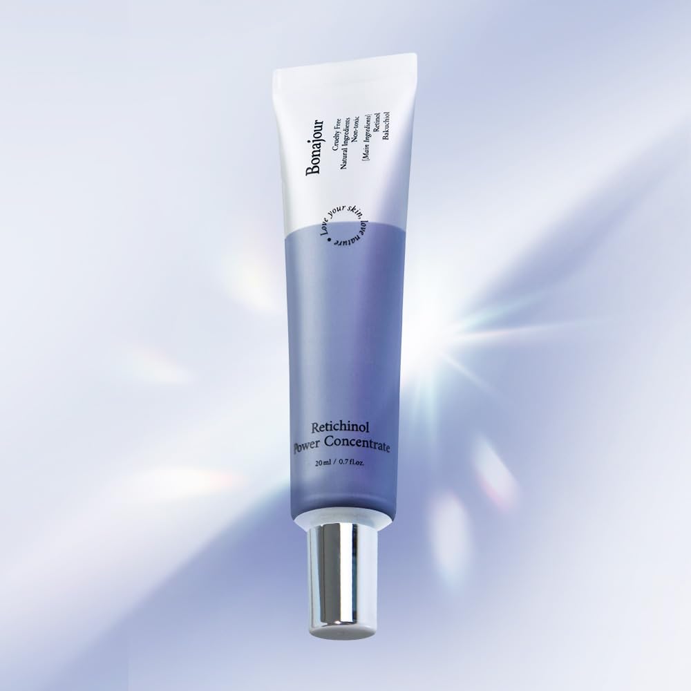 [BONAJOUR]Retichinol Power Concentrate - 3500IU Retinol, bakuchiol/Non-Irritaing, Anti-Aging, Pore Minimizer, Wrinkle & Fine Lines