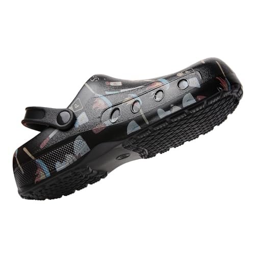 Image of Meidiastra Men Chef Clogs Slip Resistant Garden Clogs with Arch Support Safety Nursing Shoes Work Shoes Water Oil Resistant for Men Food Service