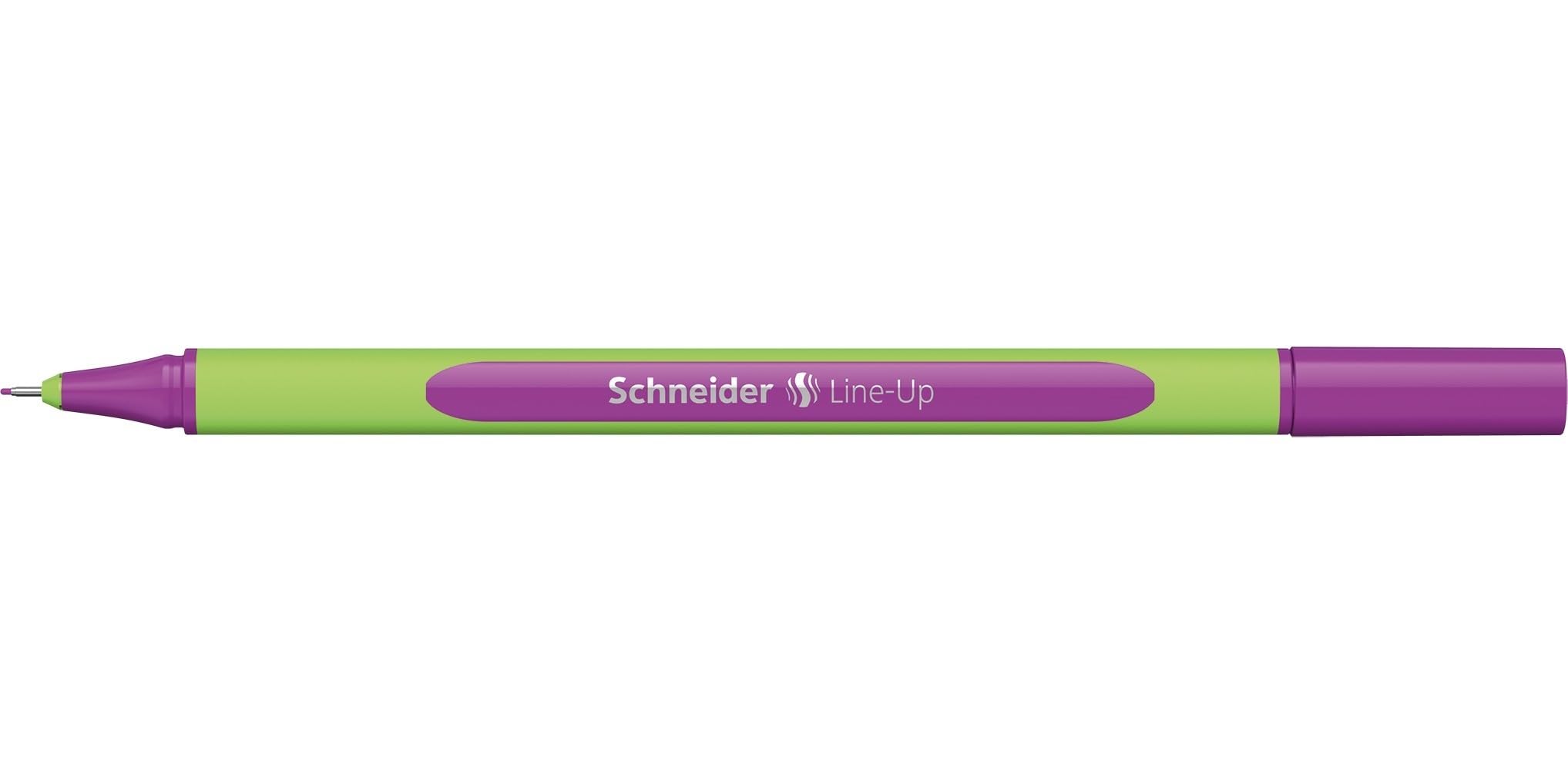 Schneider – Penna fineliner Line Up, 0,4 mm, Electric Purple