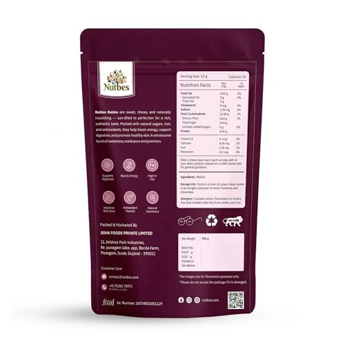 Image of NUTBES Dry Fruits Combo Pack - Fresh Almonds (Badam), Cashews (Kaju), Roasted Pistachios (Pista), Raisins (Kishmish) | Nutritious Healthy Snacks, Premium Gift Pack (200g Each - Pack of 4)