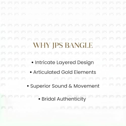 Image of JPS 16 Pcs Trendy Stylish Glass & Kashmiri Ghungroo Bangles Set for Women & Girls | Gold-Plated Traditional Festive Wedding Party Jewellery Chudi Set (12 Glass + 4 Metal)