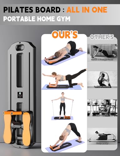RoyeeGuu Pilates Board, Multifunctional Abdominal Board, 2025 Pilates Reformer Set の商品画像 2
